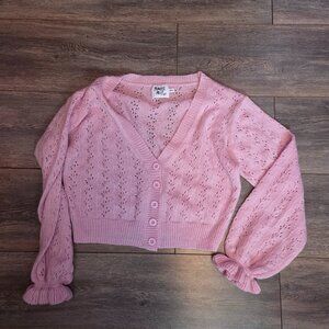 Princess Polly pastel pink cardigan